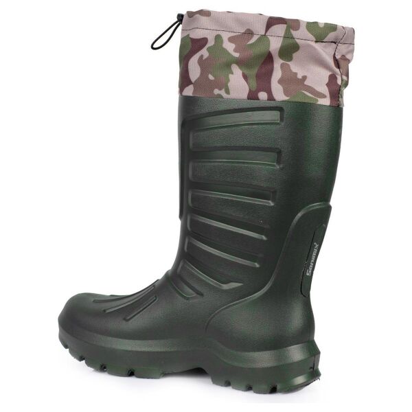 Sonimix Termal Eva Konçlu Çoraplı Kauçuk Çizme HAKİ - 45