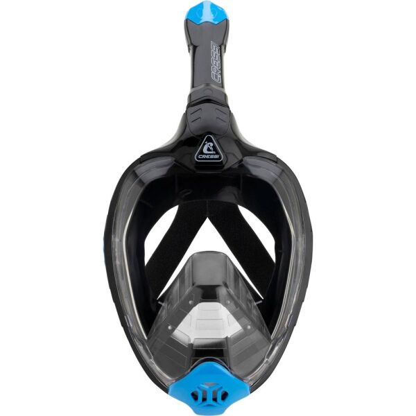 Cressi Bali Tam Yüz Maske BLACK / BLUE - S/M
