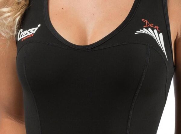 Cressi Dea Lady Yüzücü Mayo BLACK - BLACK - 1MM - S