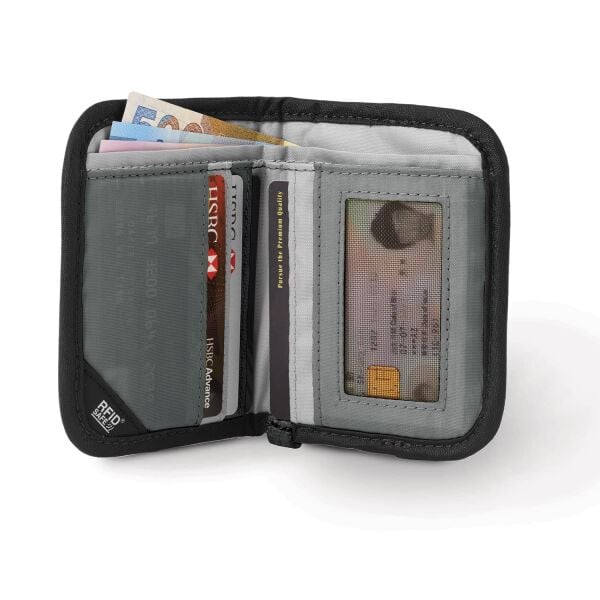 Pacsafe Rfidsafe V50 Blocking Compact Wallet Anti-Teft Cüzdan SİYAH