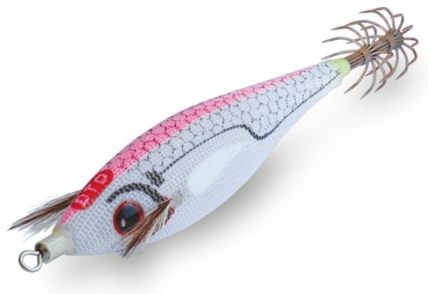 DTD White Killer Bukva 2.5 Ultimate Squid Jig 70 mm 9.9 gr Kalamar Zokası RED