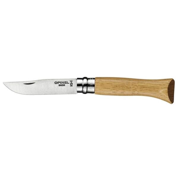 Opinel Inox No 6 Meşe Saplı Paslanmaz Çelik Çakı