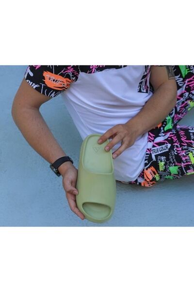 Ceox Yezzy Merdane Eva Terlik Pastel Yeşil - 43