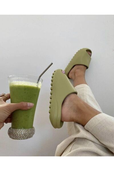 Ceox Yezzy Merdane Eva Terlik Pastel Yeşil - 43