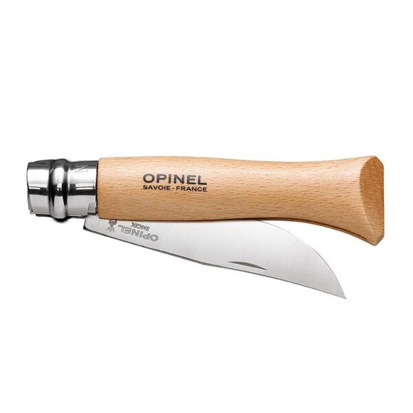 Opinel Inox No 9 Kayın Saplı Paslanmaz Çelik Çakı