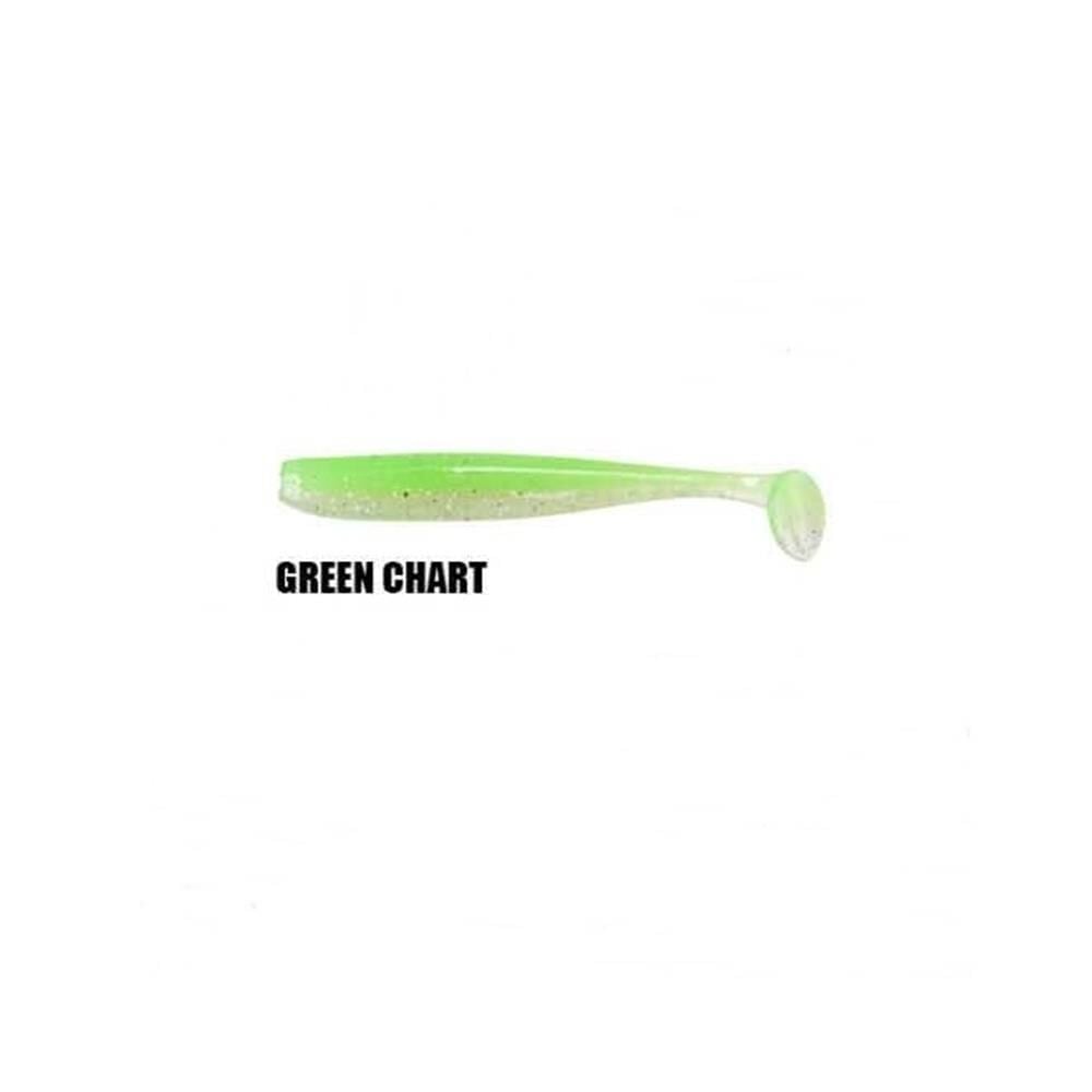 Ryuji Slim Shaker 10cm Silikon Yem (6 Pcs) GREEN CHART