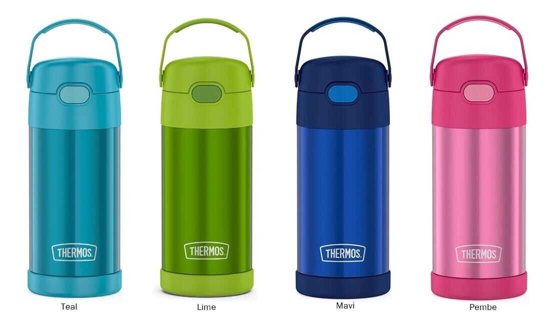 Thermos F401 Funtainer SS Çocuk Pipetli Termos 0,355 Lt