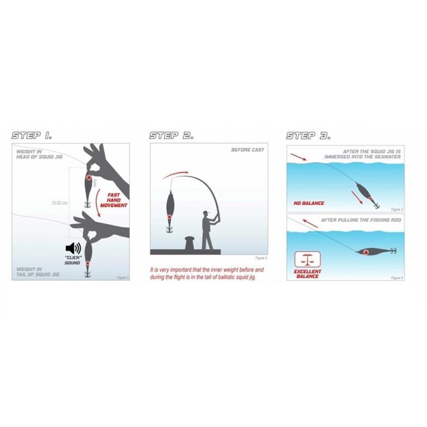 DTD Ballistic Red Killer 3.0B 90 mm 14.5 gr Kalamar Zokası RED