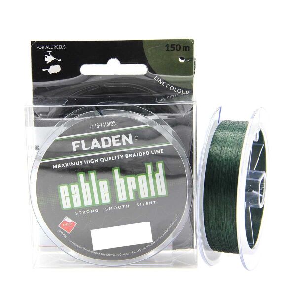 Fladen Maxximus Cable Braid Yeşil İp Olta Misinası 150mt YEŞİL - 0,13 mm