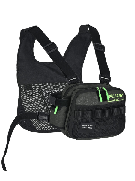 Fujin Tactical Vest Khaki Balıkçı Çantası