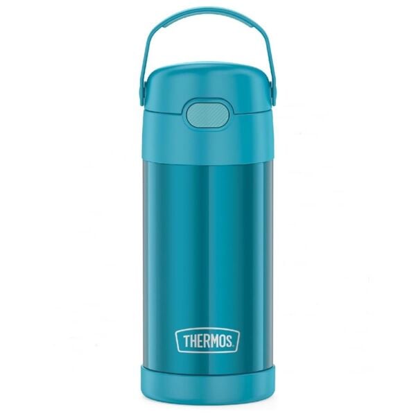 Thermos F401 Funtainer SS Çocuk Pipetli Termos 0,355 Lt Teal