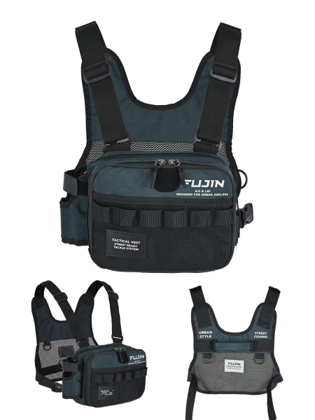 Fujin Tactical Vest Indigo Balıkçı Çantası