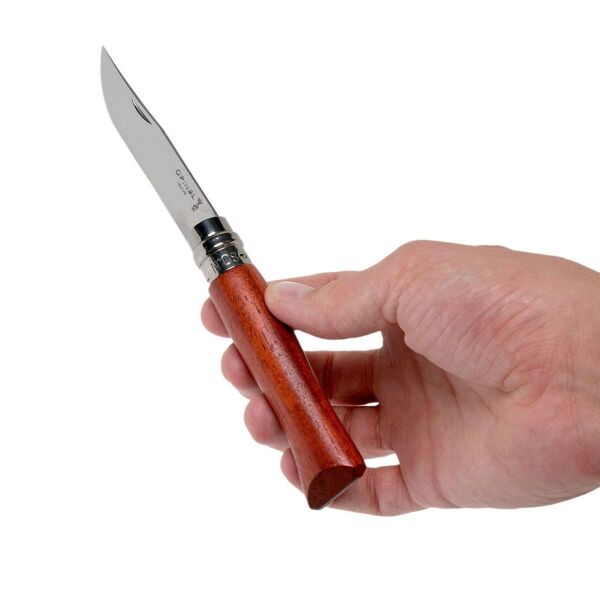 Opinel Inox No 8 Padouk Saplı Paslanmaz Çelik Çakı (Kutulu)
