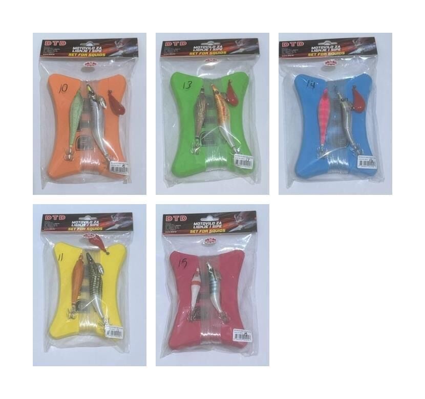 DTD Motovilo Za Lingje I Sipe-Niz Kurent | Teknede Sırtı Takımı 12