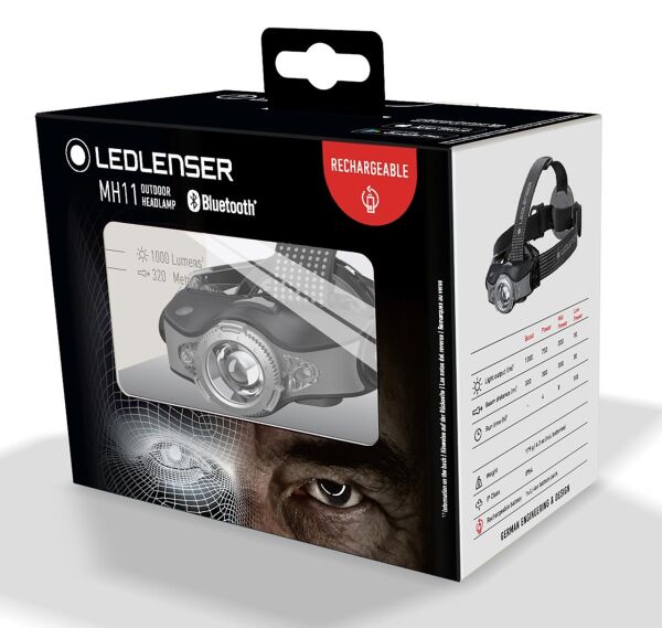 Ledlenser MH11 Grey Kafa Lambası
