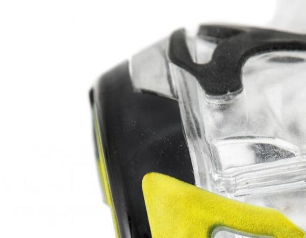 Cressi Air Dalış Maskesi CRYSTAL-BLACK-YELLOW