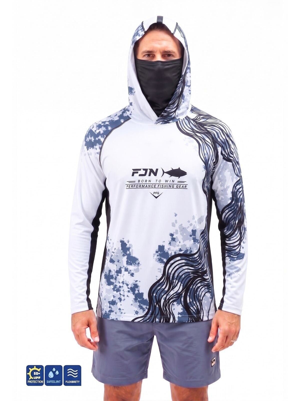 Fujin Relax S26 T-Shirt Buff & Hoodie White Anthracite