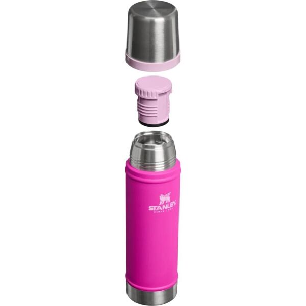 Stanley Klasik Vakumlu Çelik Termos 0,60 Lt Violet Blossom