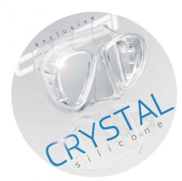 Cressi Air Dalış Maskesi CRYSTAL-BLACK-BLUE