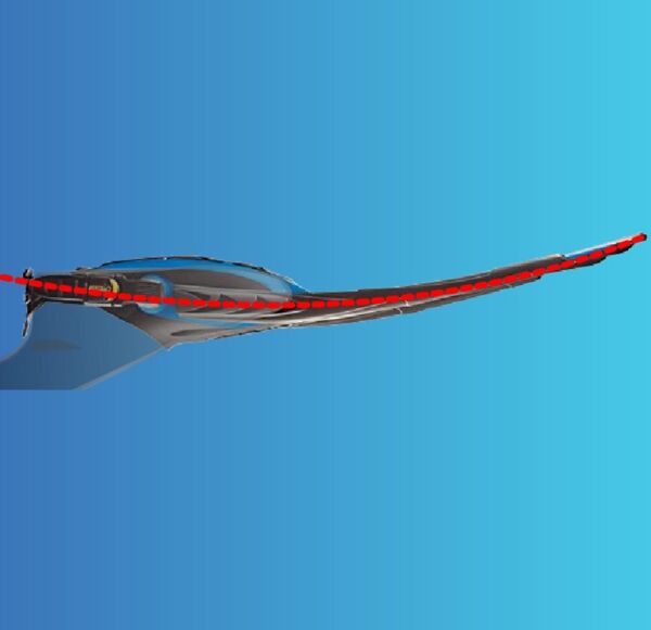 Cressi Reaction Dalış Paleti YELLOW - S-M