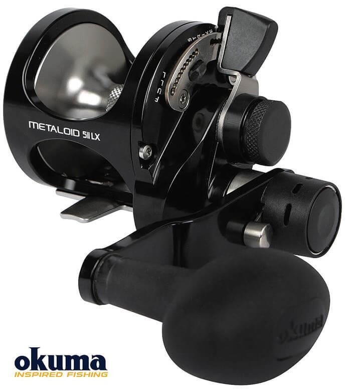 Okuma Metaloid Two Speed M 12II LX Çıkrık Olta Makinesi