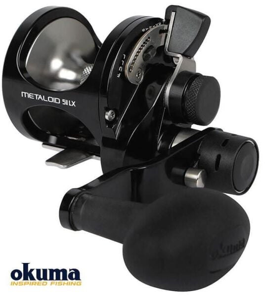 Okuma Metaloid Two Speed M 12II LX Çıkrık Olta Makinesi