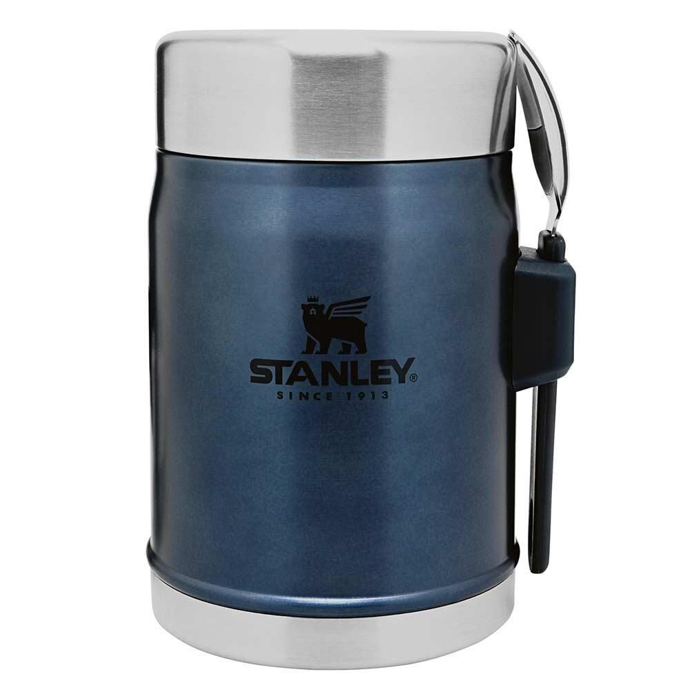 Stanley Klasik Paslanmaz Çelik Yemek Termosu Kaşıklı 0,40 Lt LACİVERT