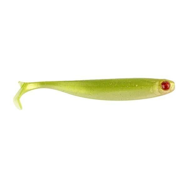 Mustad Mezashi Z-Tail Minnow 90 mm 5.7 gr Silikon Yem Shirasu Red Eye