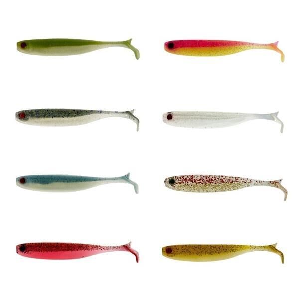 Mustad Mezashi Z-Tail Minnow 90 mm 5.7 gr Silikon Yem Japanese Whiting