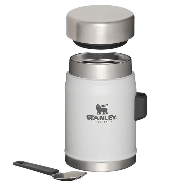 Stanley Klasik Paslanmaz Çelik Yemek Termosu Kaşıklı 0,40 Lt Koyu Beyaz