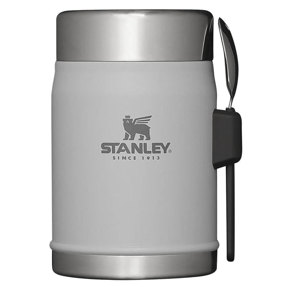 Stanley Klasik Paslanmaz Çelik Yemek Termosu Kaşıklı 0,40 Lt Koyu Beyaz
