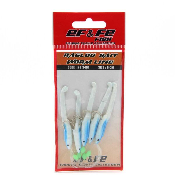 Effe Raglou Kurt Çapari Silikon Yem 6 cm
