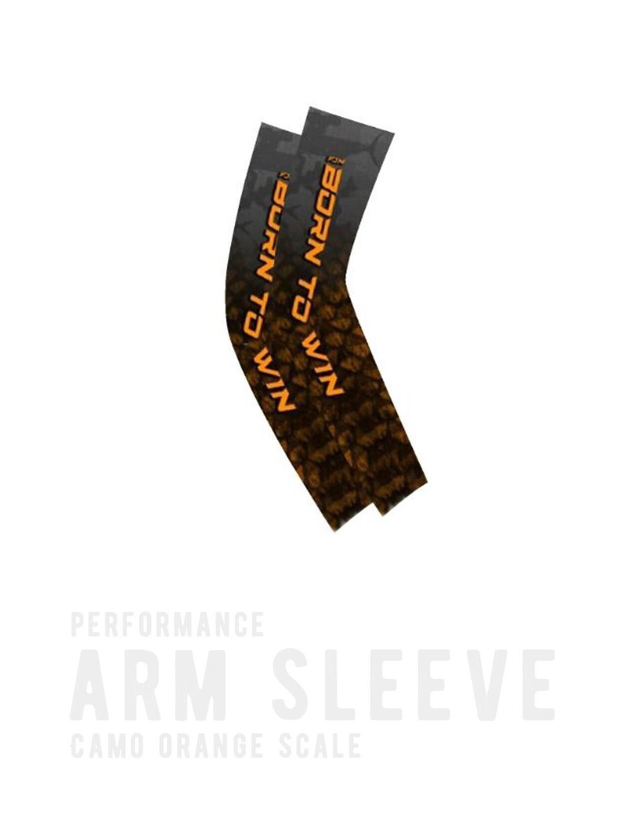 Fujin Arm Sleeve Camo Orange Scale Kolluk Camo Orange