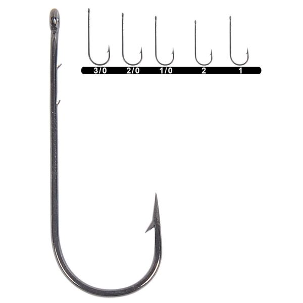 Youvella Black Nikel Delikli Olta İğnesi Black Nickel - NO:2