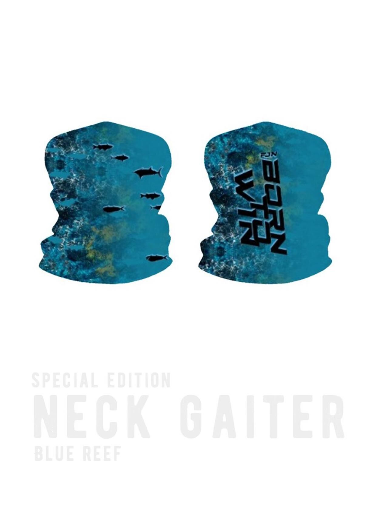 Fujin Neck Gaiter Boyunluk Blue Reef Blue Reef