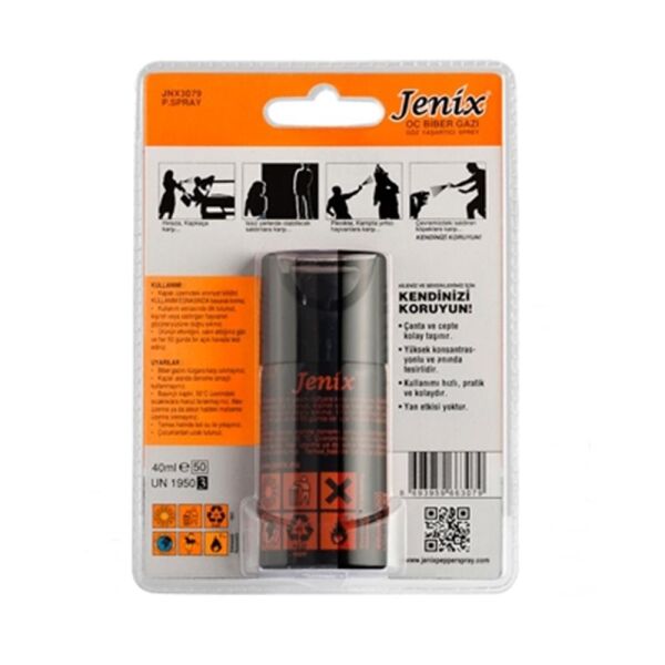 Jenix OC Biber Gazı Göz Yaşartıcı Sprey 60 ML