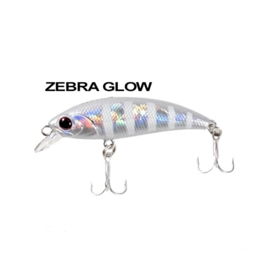 Ryuji Baby Minnow Sinking 5cm 4.5gr Maket Yem ZEBRA GLOW