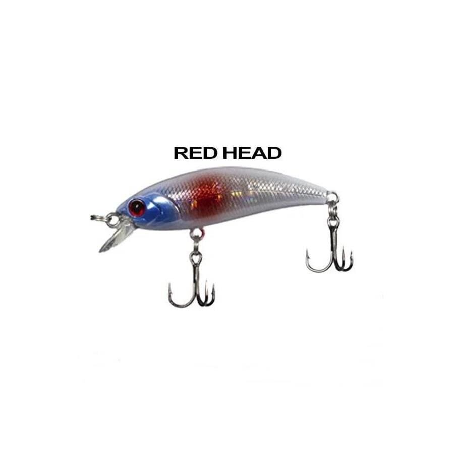 Ryuji Baby Minnow Sinking 5cm 4.5gr Maket Yem RED HEAD
