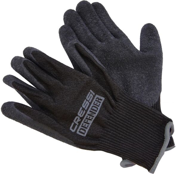 Cressi Defender Dalış Eldiveni BLACK - 2MM - XL