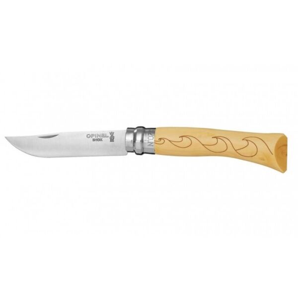 Opinel Inox No.7 Waves İşleme Çakı (001552)