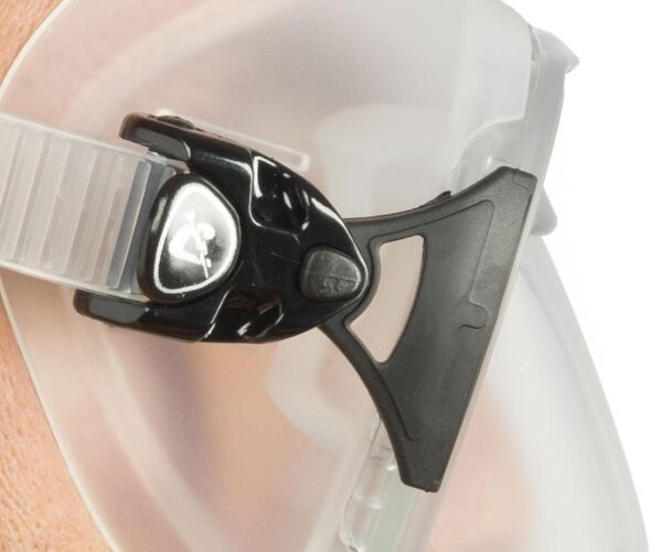 Cressi Calibro+ Dalış Maskesi BLACK - RED