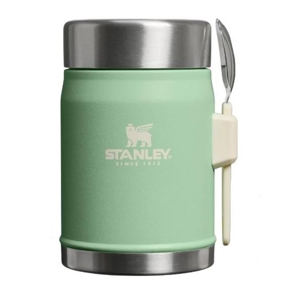 Stanley Klasik Paslanmaz Çelik Yemek Termosu Kaşıklı 0,40 Lt Pistachio
