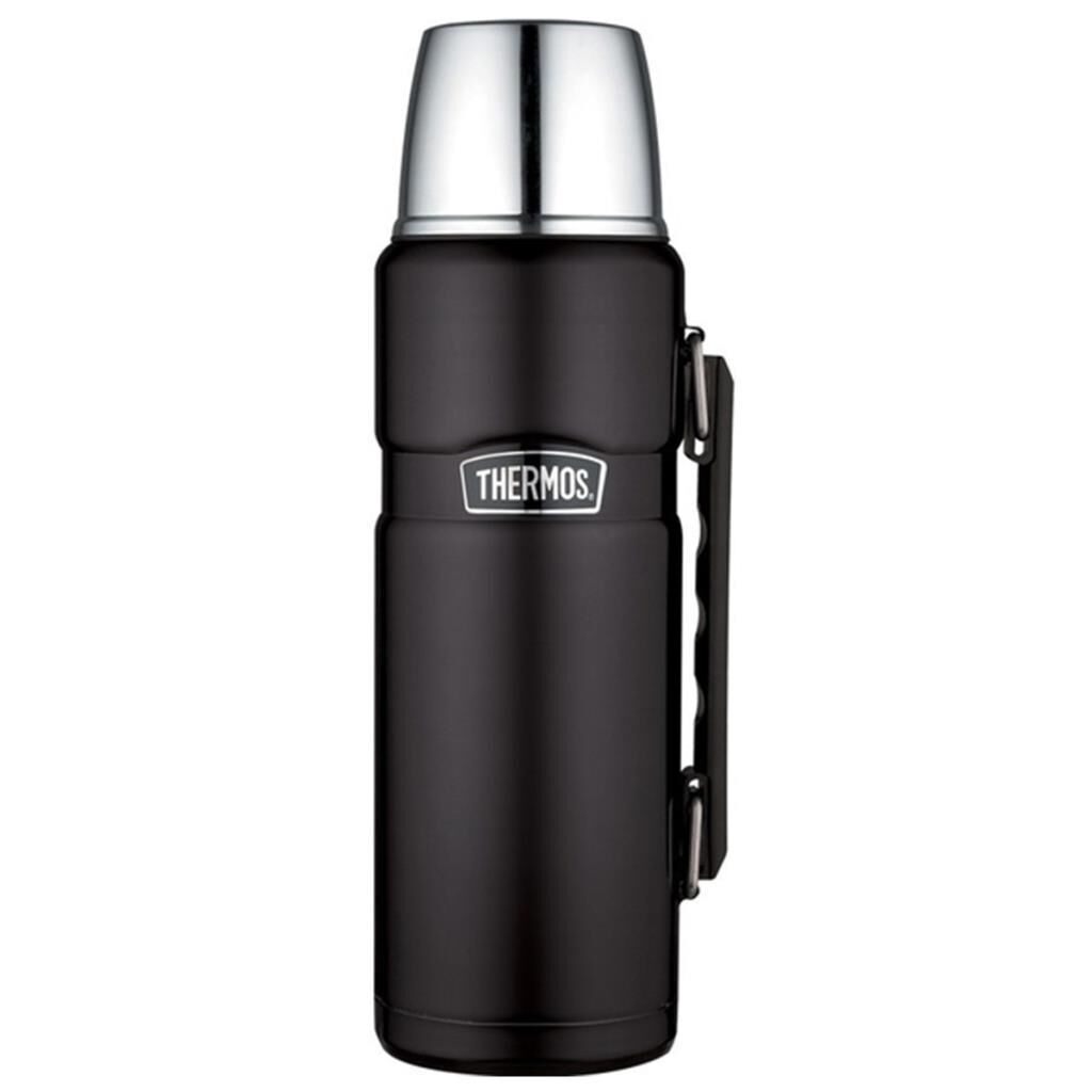 Thermos Stainless King Large 1,2 Lt Termos Matte Black