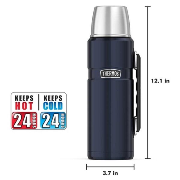 Thermos Stainless King Large 1,2 Lt Termos Midnight Blue