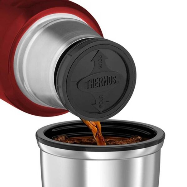 Thermos Stainless King Large 1,2 Lt Termos Cranberry