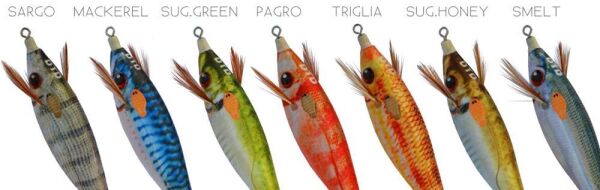 DTD Real Fish Bukva 3.0 Glow 80 mm 13 gr Kalamar Zokası
