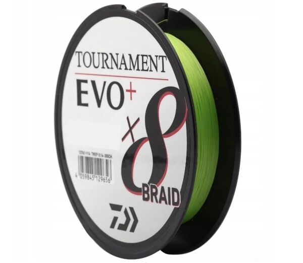 Daiwa Tournament EVO+ 8B Chartreuse İp Misina 135 mt CHARTREUSE - 0,10 mm