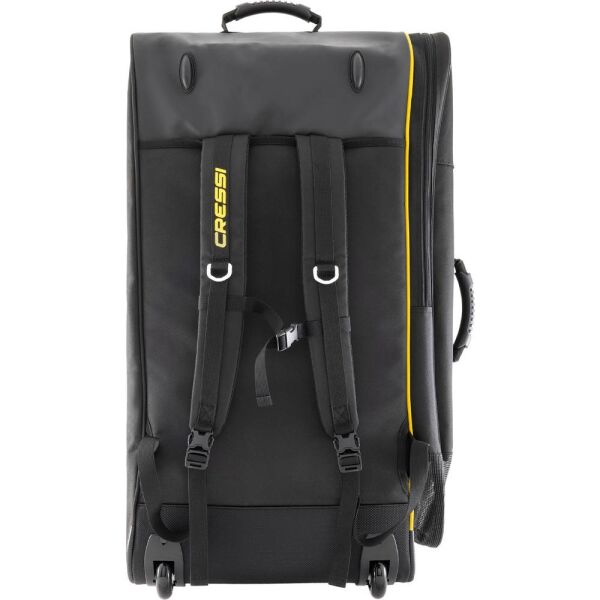 Cressi Moby 2 Tekerlekli Dalış Çantası BLACK/YELLOW - 110 L