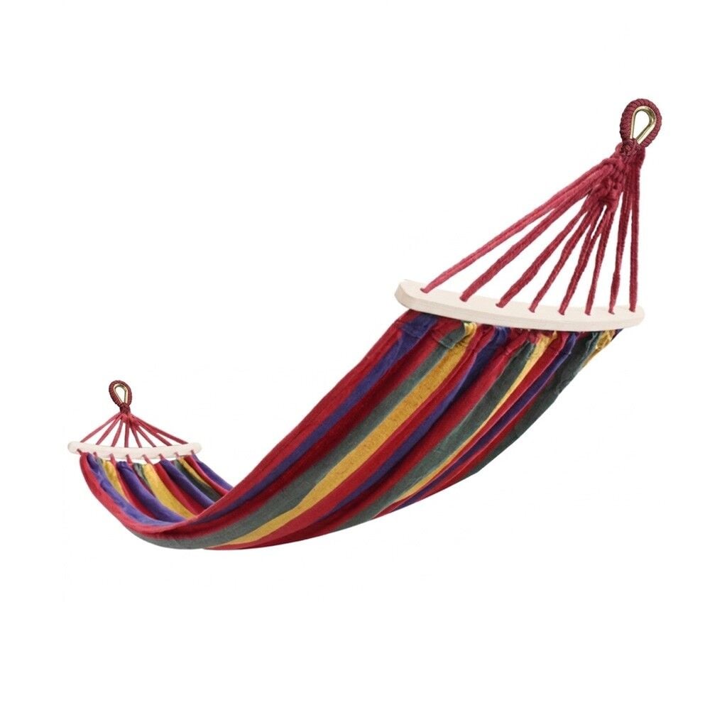 Madfox Tree Bed Lightweight Canvas Hamak KIRMIZI