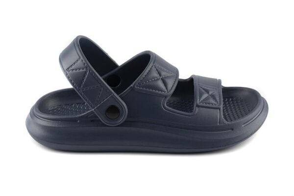 Akınalbella Çift Bantlı Erkek Sandalet Terlik LACİVERT - 42